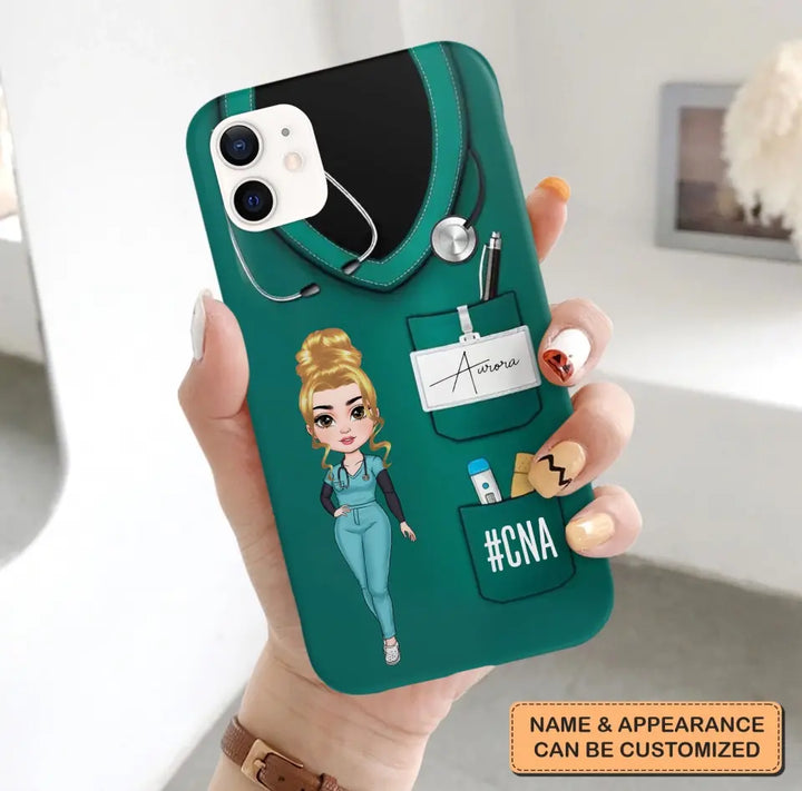 Nurse Life V2 - Personalized Custom Phone Case - Nurse's Day, Appreciation Gift For Nurse
