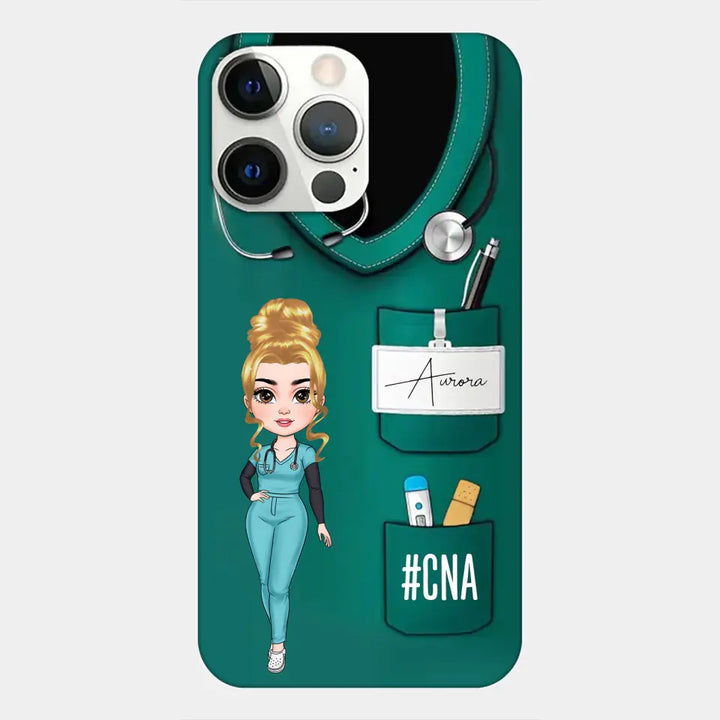 Nurse Life V2 - Personalized Custom Phone Case - Nurse's Day, Appreciation Gift For Nurse