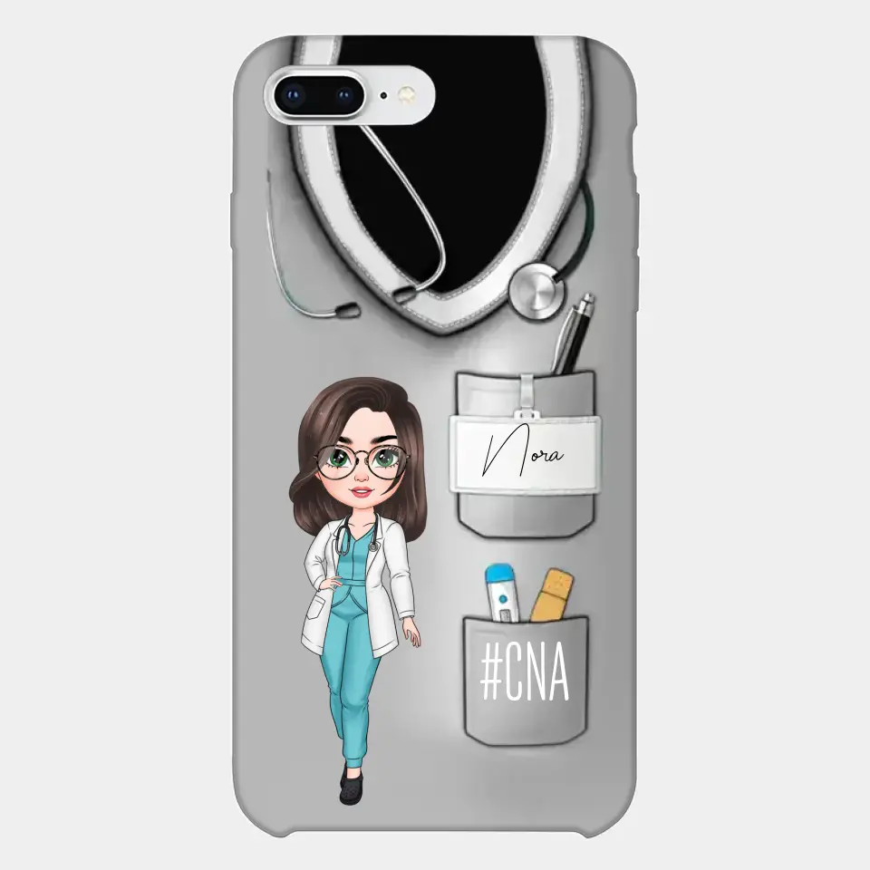 Nurse Life V2 - Personalized Custom Phone Case - Nurse's Day, Appreciation Gift For Nurse