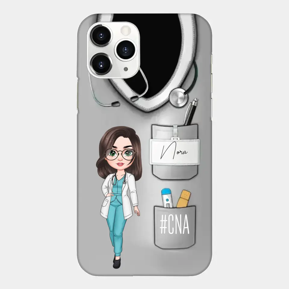 Nurse Life V2 - Personalized Custom Phone Case - Nurse's Day, Appreciation Gift For Nurse