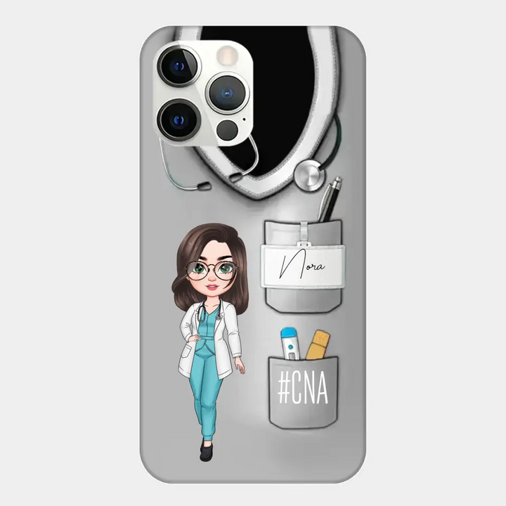 Nurse Life V2 - Personalized Custom Phone Case - Nurse's Day, Appreciation Gift For Nurse