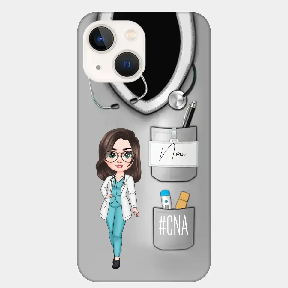 Nurse Life V2 - Personalized Custom Phone Case - Nurse's Day, Appreciation Gift For Nurse