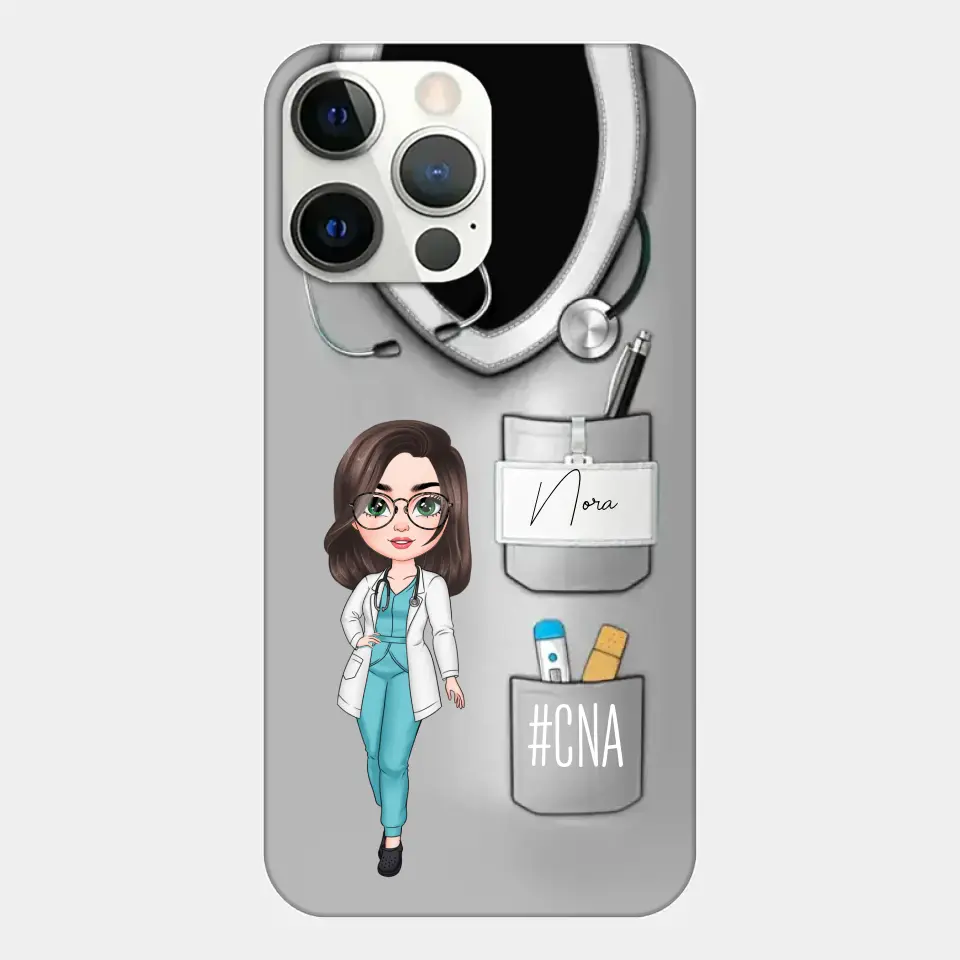 Nurse Life V2 - Personalized Custom Phone Case - Nurse's Day, Appreciation Gift For Nurse