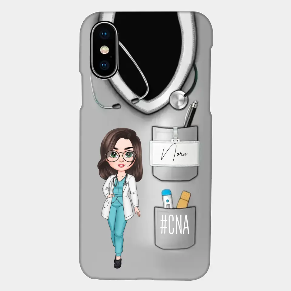 Nurse Life V2 - Personalized Custom Phone Case - Nurse's Day, Appreciation Gift For Nurse