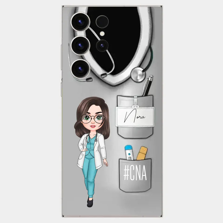 Nurse Life V2 - Personalized Custom Phone Case - Nurse's Day, Appreciation Gift For Nurse