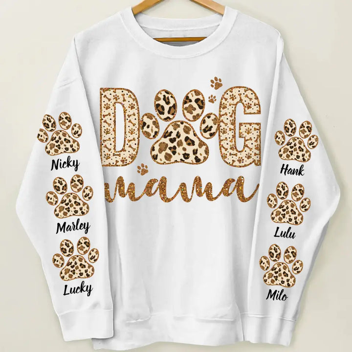 Dog Mom - Personalized Custom Sweatshirt - Gift For Dog Lover, Dog Mom, Dog Dad