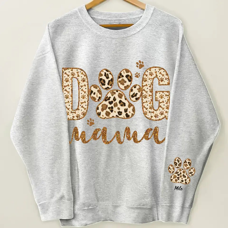 Dog Mom - Personalized Custom Sweatshirt - Gift For Dog Lover, Dog Mom, Dog Dad
