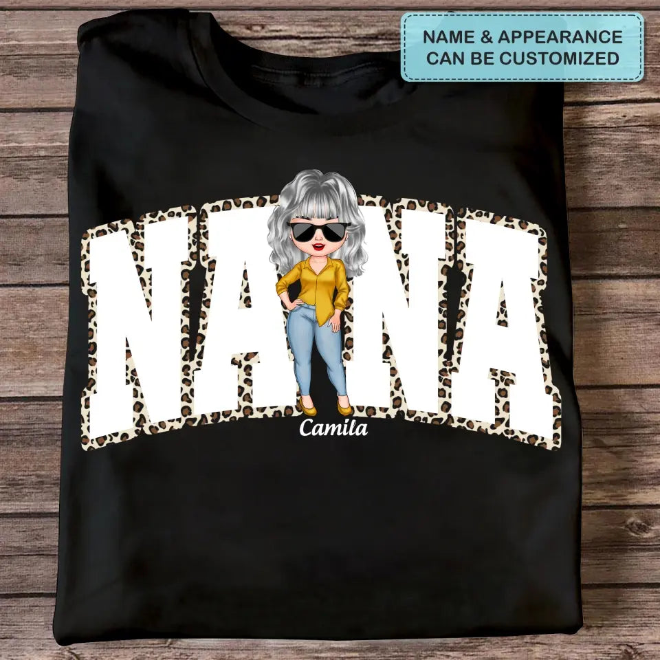 Love Nana Life - Personalized Custom T-shirt - Mother's Day Gift For Grandma