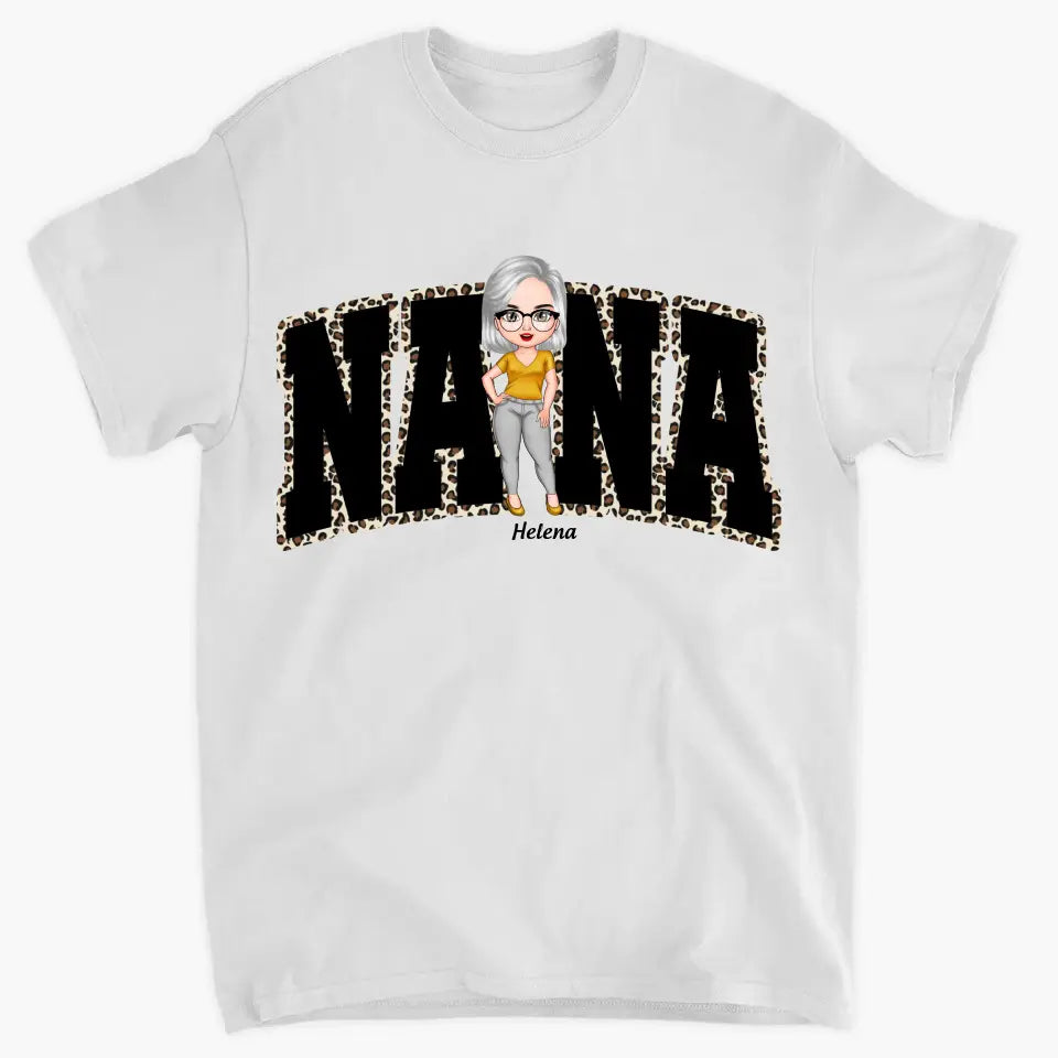 Love Nana Life - Personalized Custom T-shirt - Mother's Day Gift For Grandma