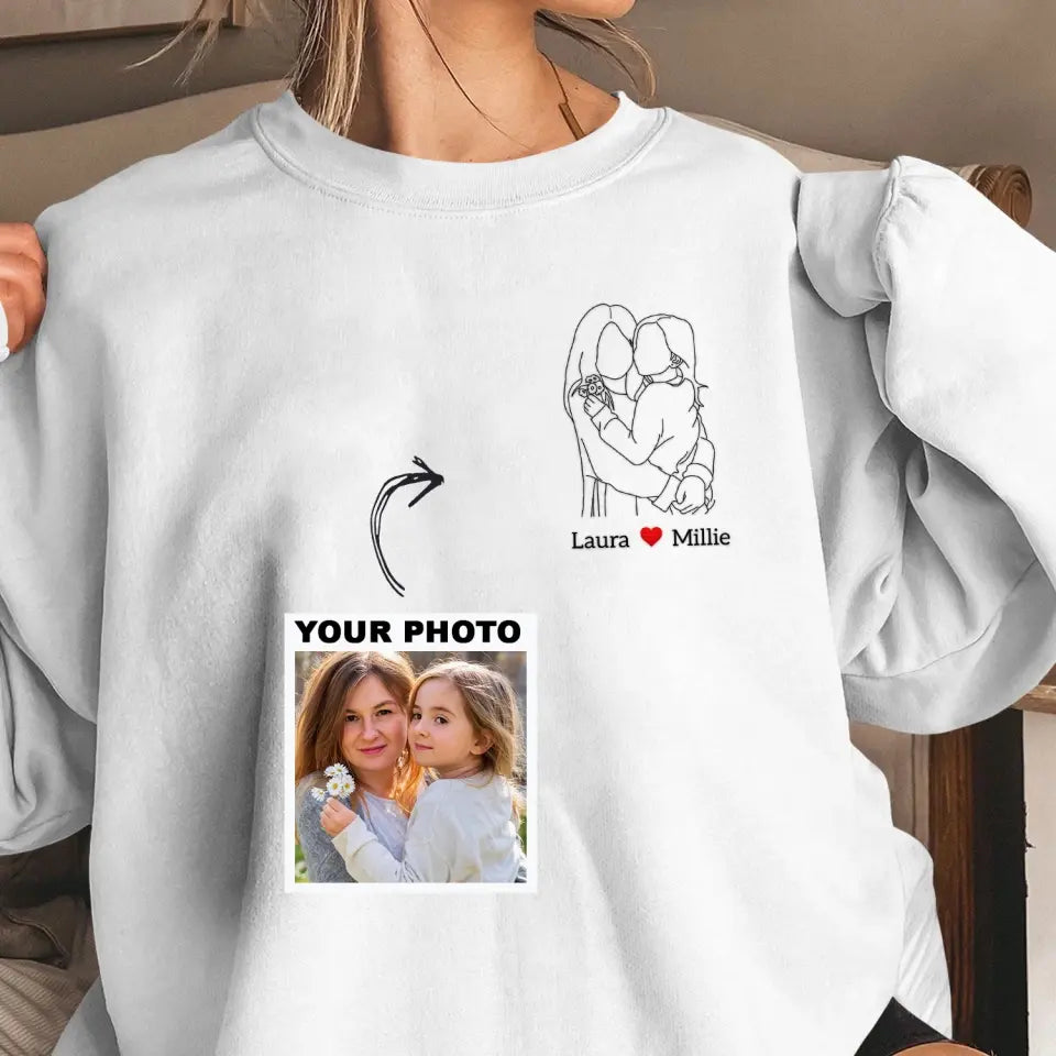 Best Mom Best Dad Ever - Personalized Custom Embroidered Sweatshirt - Mother's Day Gift For Mom, Father's Day Gift For Dad AGCPD075