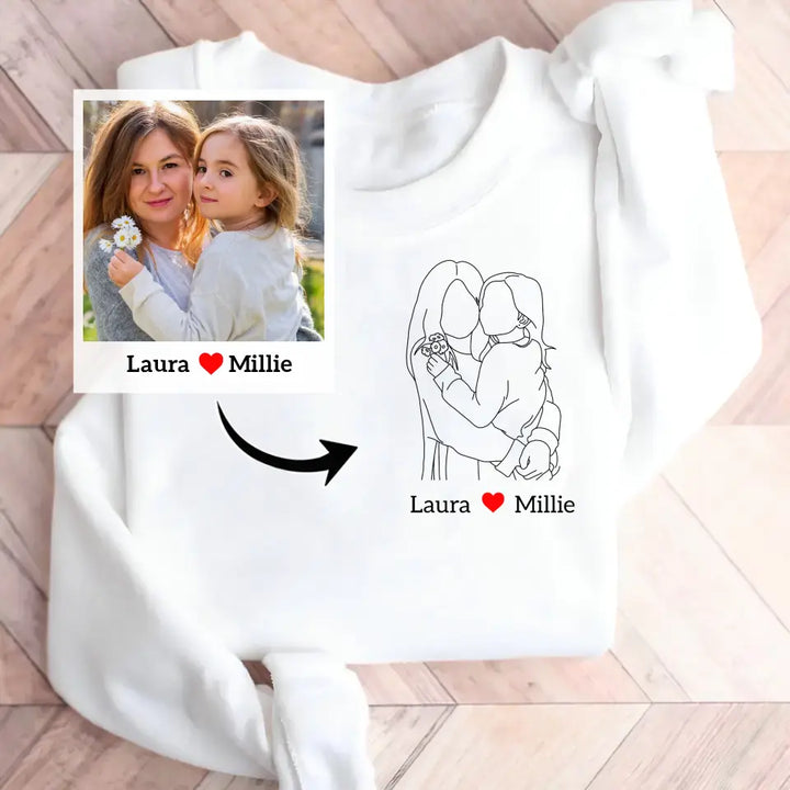 Best Mom Best Dad Ever - Personalized Custom Embroidered Sweatshirt - Mother's Day Gift For Mom, Father's Day Gift For Dad AGCPD075