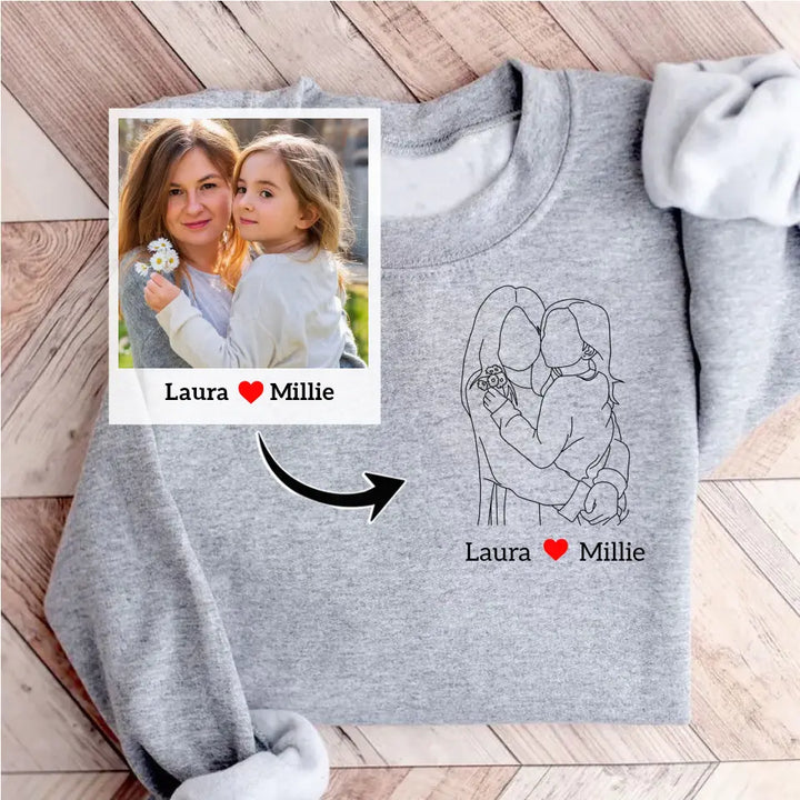 Best Mom Best Dad Ever - Personalized Custom Embroidered Sweatshirt - Mother's Day Gift For Mom, Father's Day Gift For Dad AGCPD075