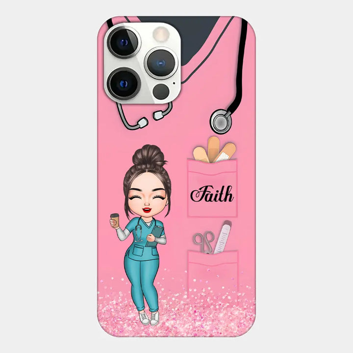 Nurse Life - Personalized Custom Phone Case - Nurse's Day, Appreciation Gift For Nurse
