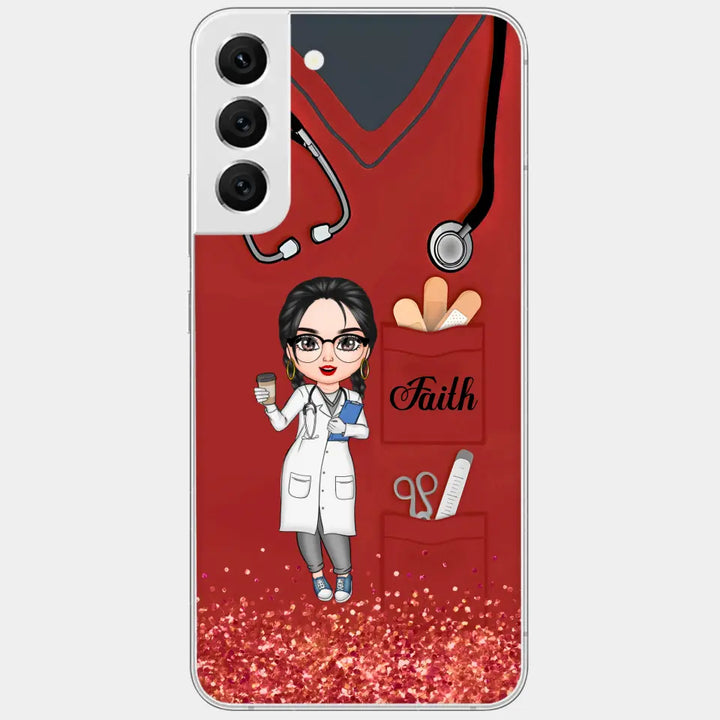 Nurse Life - Personalized Custom Phone Case - Nurse's Day, Appreciation Gift For Nurse
