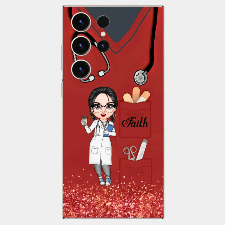 Nurse Life - Personalized Custom Phone Case - Nurse's Day, Appreciation Gift For Nurse