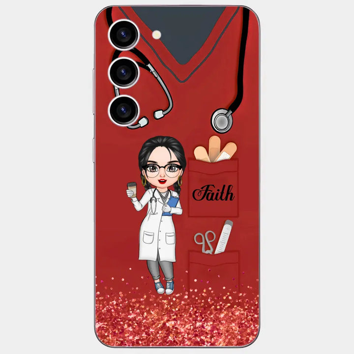 Nurse Life - Personalized Custom Phone Case - Nurse's Day, Appreciation Gift For Nurse
