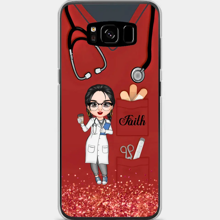 Nurse Life - Personalized Custom Phone Case - Nurse's Day, Appreciation Gift For Nurse