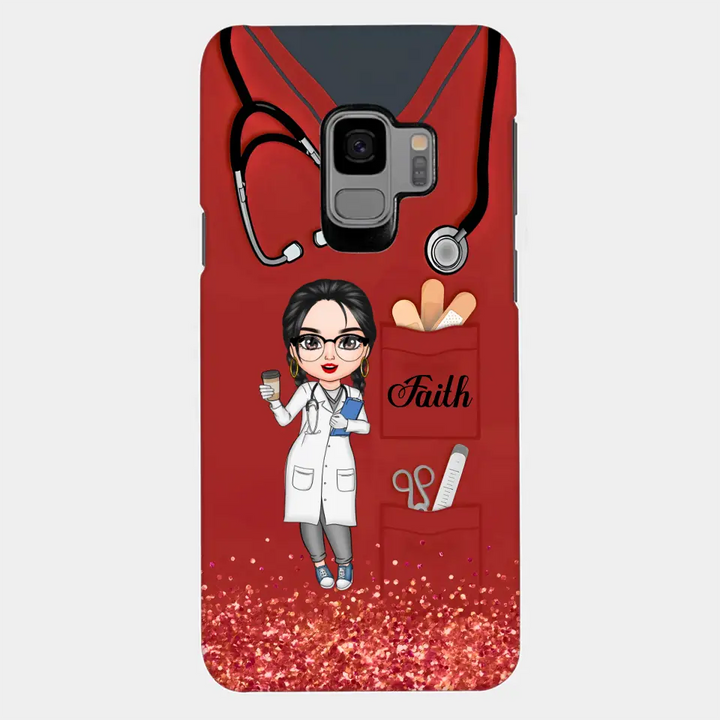 Nurse Life - Personalized Custom Phone Case - Nurse's Day, Appreciation Gift For Nurse