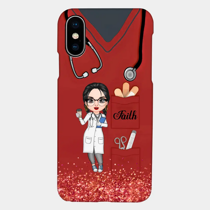 Nurse Life - Personalized Custom Phone Case - Nurse's Day, Appreciation Gift For Nurse