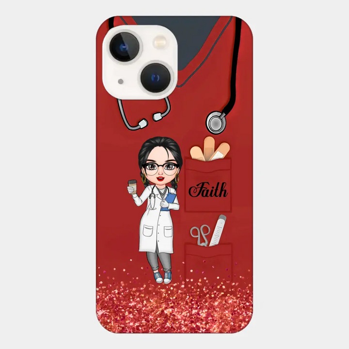 Nurse Life - Personalized Custom Phone Case - Nurse's Day, Appreciation Gift For Nurse