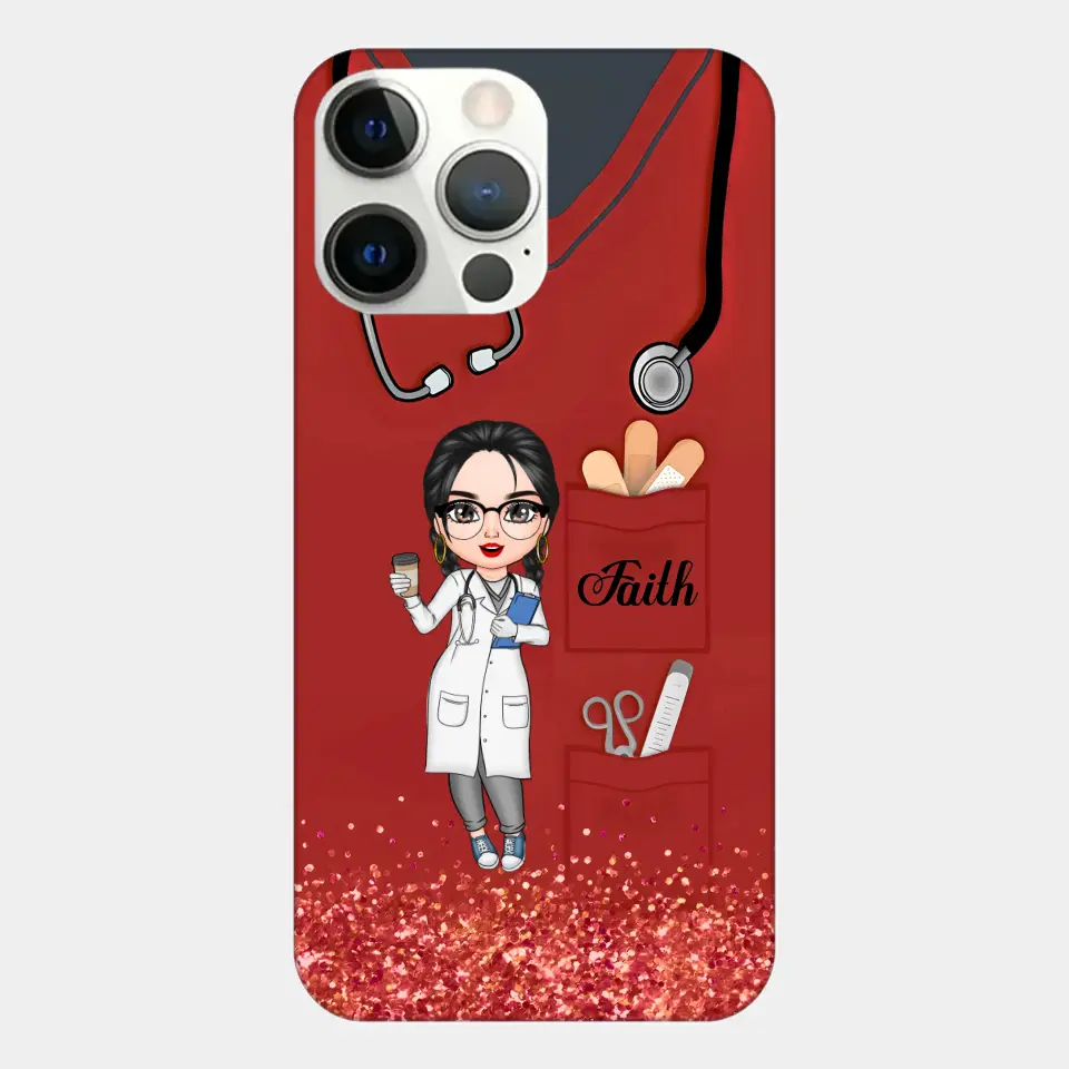 Nurse Life - Personalized Custom Phone Case - Nurse's Day, Appreciation Gift For Nurse