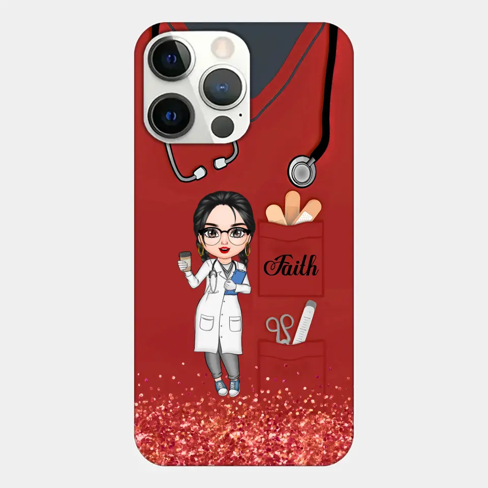 Nurse Life - Personalized Custom Phone Case - Nurse's Day, Appreciation Gift For Nurse