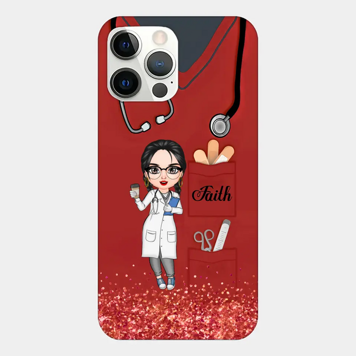 Nurse Life - Personalized Custom Phone Case - Nurse's Day, Appreciation Gift For Nurse