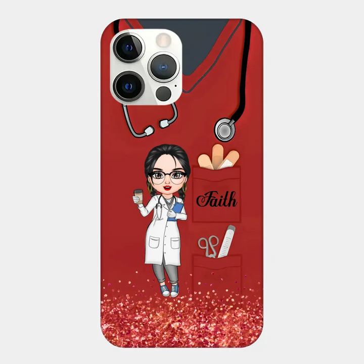 Nurse Life - Personalized Custom Phone Case - Nurse's Day, Appreciation Gift For Nurse
