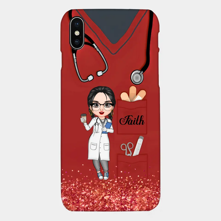 Nurse Life - Personalized Custom Phone Case - Nurse's Day, Appreciation Gift For Nurse