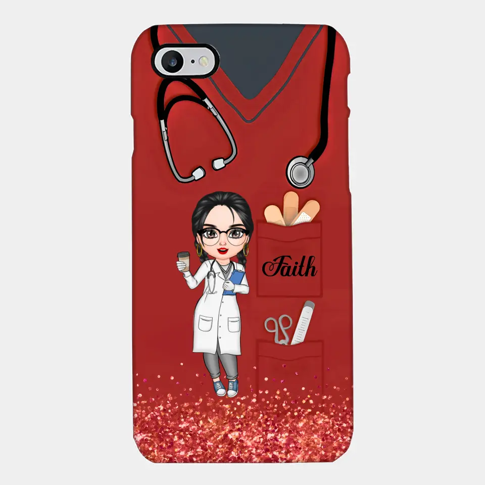 Nurse Life - Personalized Custom Phone Case - Nurse's Day, Appreciation Gift For Nurse