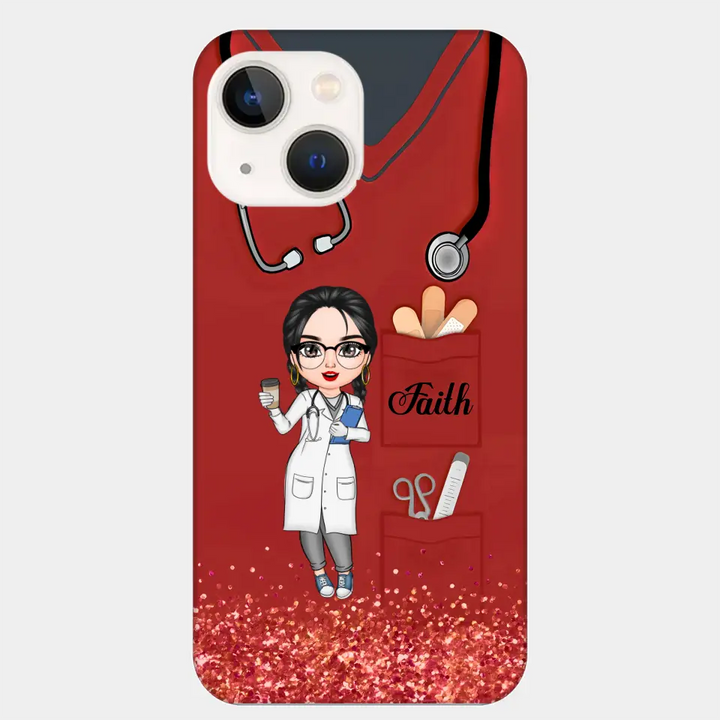 Nurse Life - Personalized Custom Phone Case - Nurse's Day, Appreciation Gift For Nurse