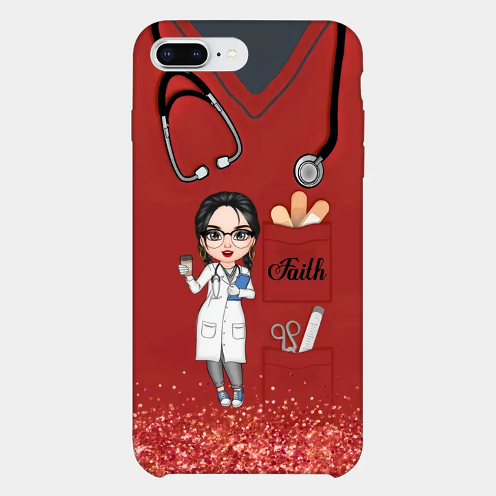 Nurse Life - Personalized Custom Phone Case - Nurse's Day, Appreciation Gift For Nurse