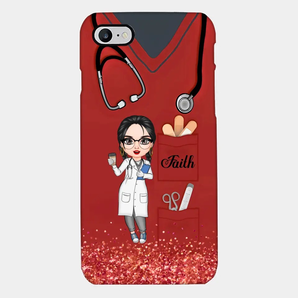 Nurse Life - Personalized Custom Phone Case - Nurse's Day, Appreciation Gift For Nurse