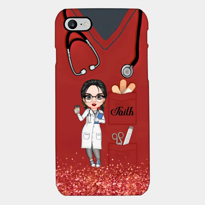 Nurse Life - Personalized Custom Phone Case - Nurse's Day, Appreciation Gift For Nurse
