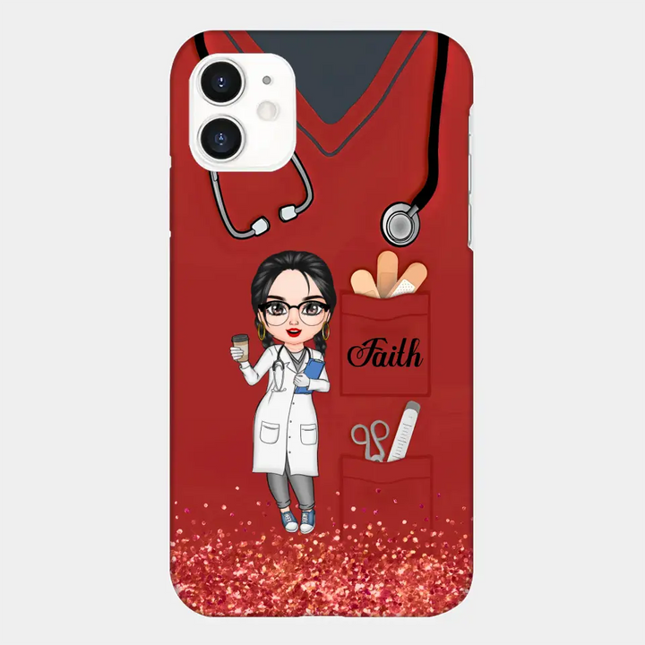 Nurse Life - Personalized Custom Phone Case - Nurse's Day, Appreciation Gift For Nurse