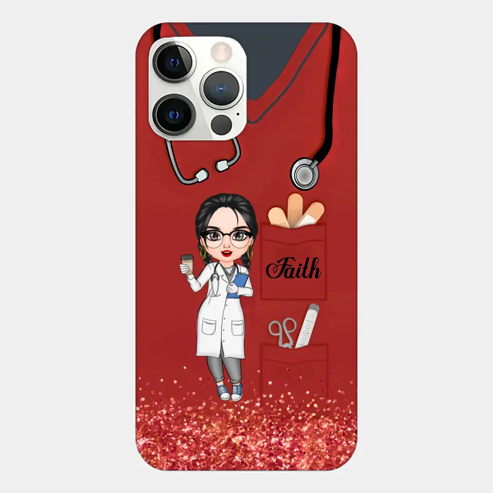 Nurse Life - Personalized Custom Phone Case - Nurse's Day, Appreciation Gift For Nurse