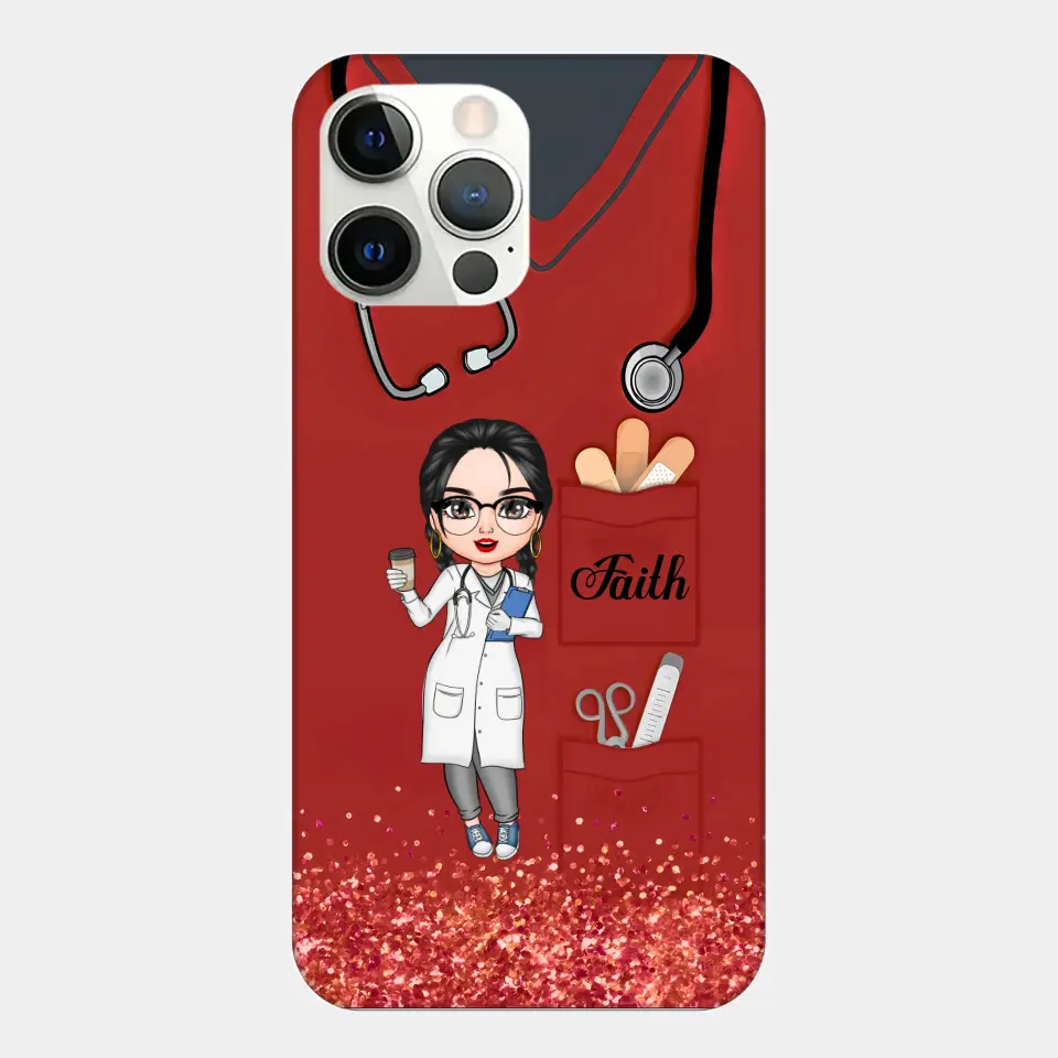 Nurse Life - Personalized Custom Phone Case - Nurse's Day, Appreciation Gift For Nurse