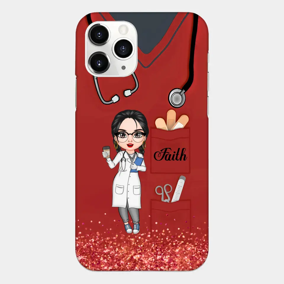 Nurse Life - Personalized Custom Phone Case - Nurse's Day, Appreciation Gift For Nurse