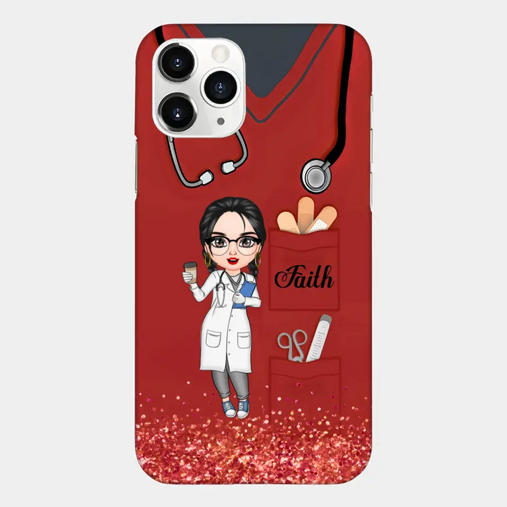 Nurse Life - Personalized Custom Phone Case - Nurse's Day, Appreciation Gift For Nurse