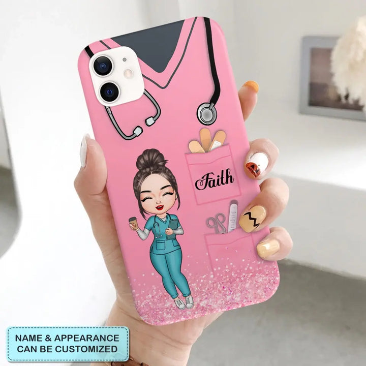 Nurse Life - Personalized Custom Phone Case - Nurse's Day, Appreciation Gift For Nurse