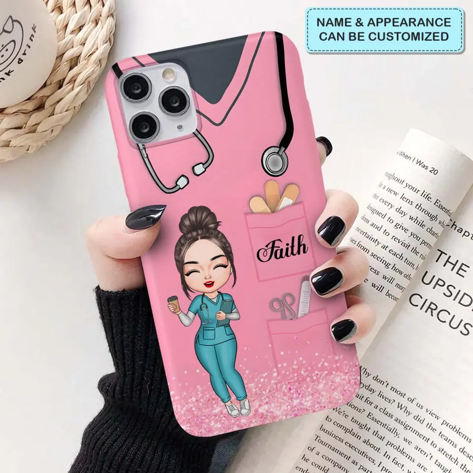 Nurse Life - Personalized Custom Phone Case - Nurse's Day, Appreciation Gift For Nurse