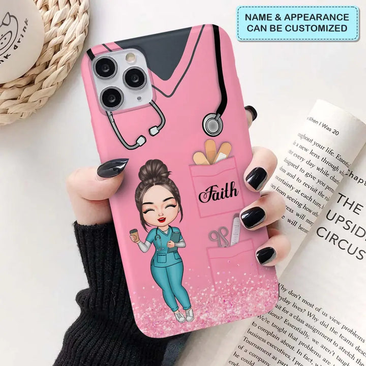 Nurse Life - Personalized Custom Phone Case - Nurse's Day, Appreciation Gift For Nurse