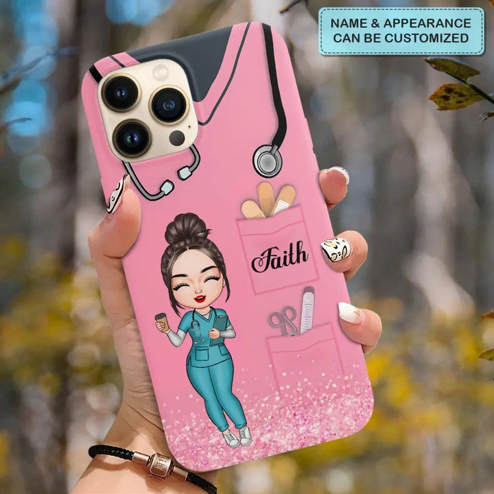 Nurse Life - Personalized Custom Phone Case - Nurse's Day, Appreciation Gift For Nurse