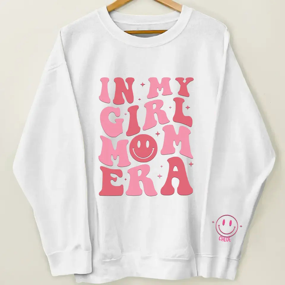 In My Boy Mom Era - Personalized Custom Sweatshirt - Mother's Day Gift For Grandma, Mom, Family Members