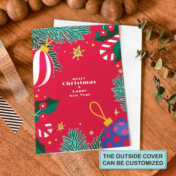 Custom Text - Personalized Custom Card - Gift For Your Loved One