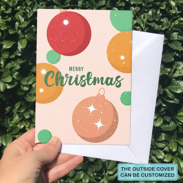 Custom Text - Personalized Custom Card - Gift For Your Loved One