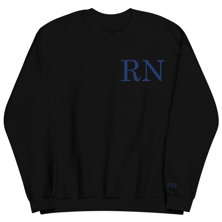 Nurse Life - Personalized Custom Embroidered Sweatshirt - Gift For Nurse
