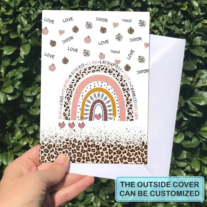 Custom Text - Personalized Custom Card - Gift For Your Loved One