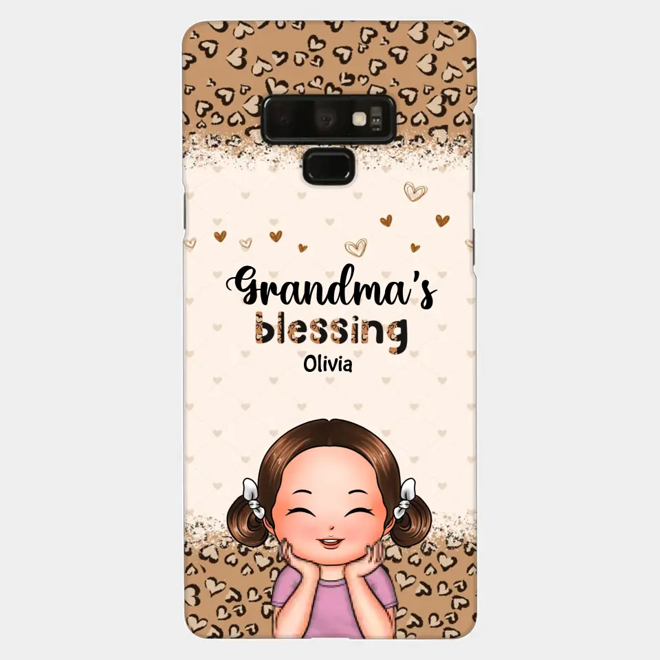 Personalized Phone Case - Gift For Grandma - Grandma's Blessings ARND0014