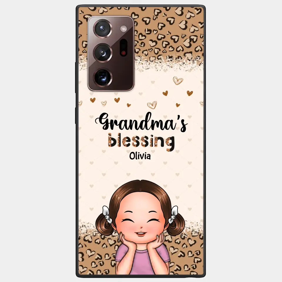 Personalized Phone Case - Gift For Grandma - Grandma's Blessings ARND0014